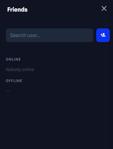 Step 7 – Friends panel
